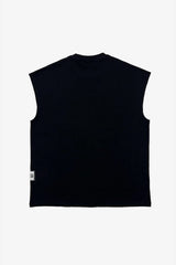 Men’s Oversized Streetwear Graphic Sleeveless T-Shirt