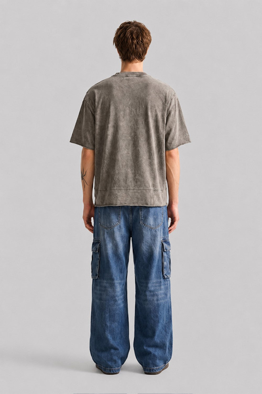 Vintage Men's Oversized Acid Wash T-Shirt