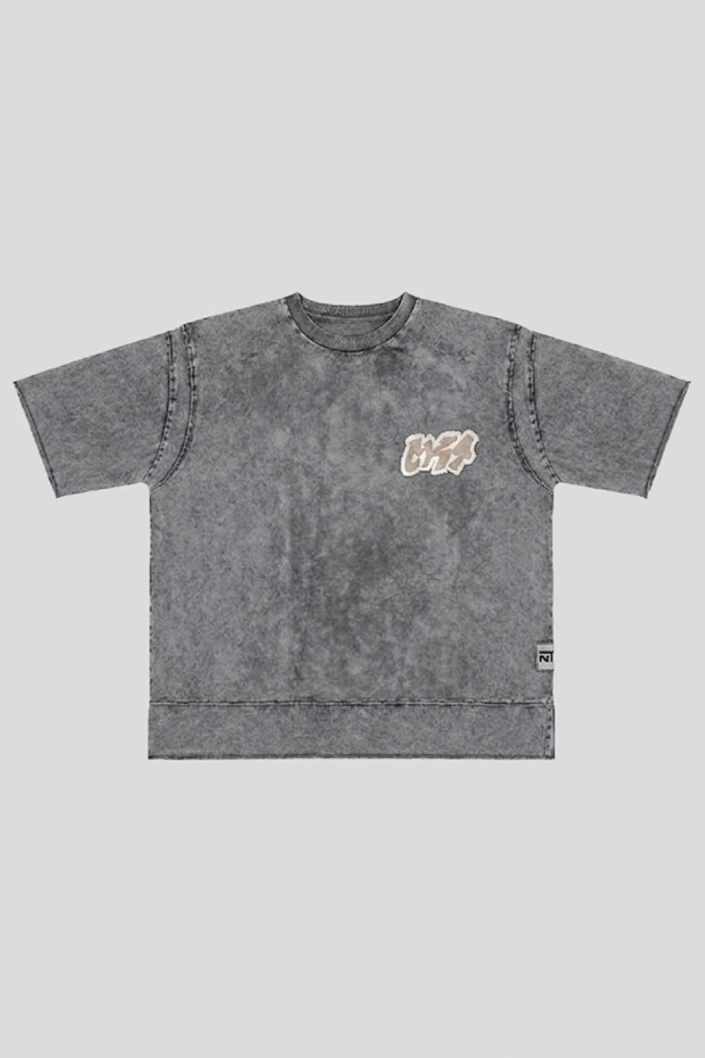 Vintage Men's Oversized Acid Wash T-Shirt