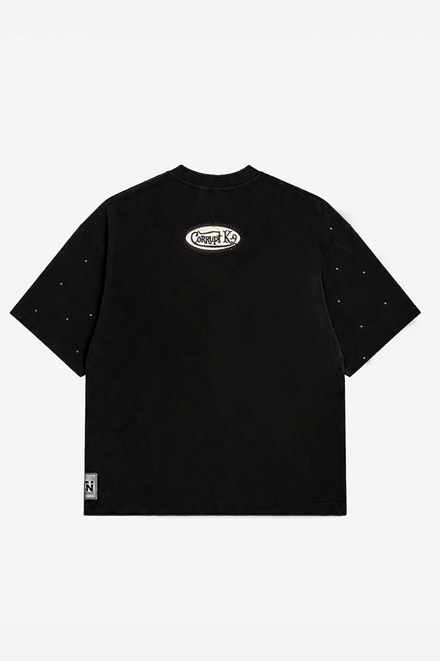 Tomatos Men's Oversized Grillz Graphic Tee | Heavyweight T-Shirt