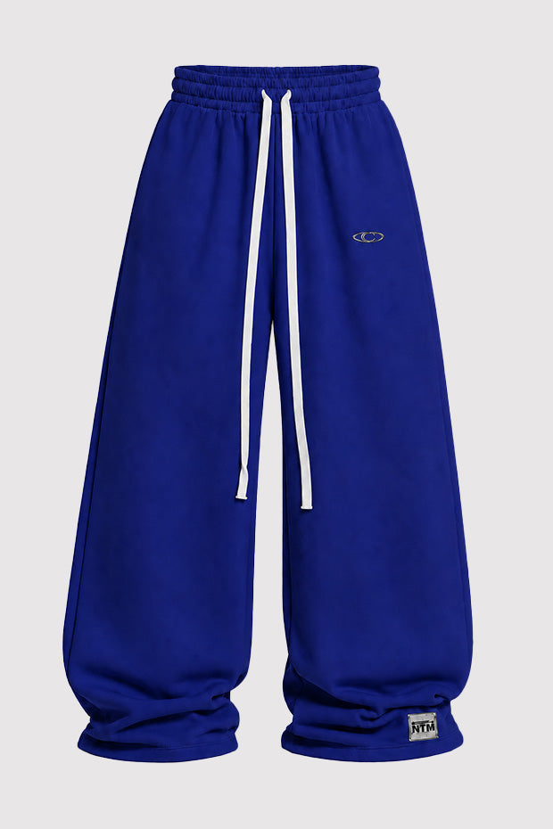 Tomatos Men's Wide-Leg Sweatpants | Oversized Fleece Pants