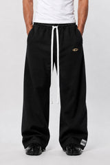 Tomatos Men's Wide-Leg Sweatpants | Oversized Fleece Pants