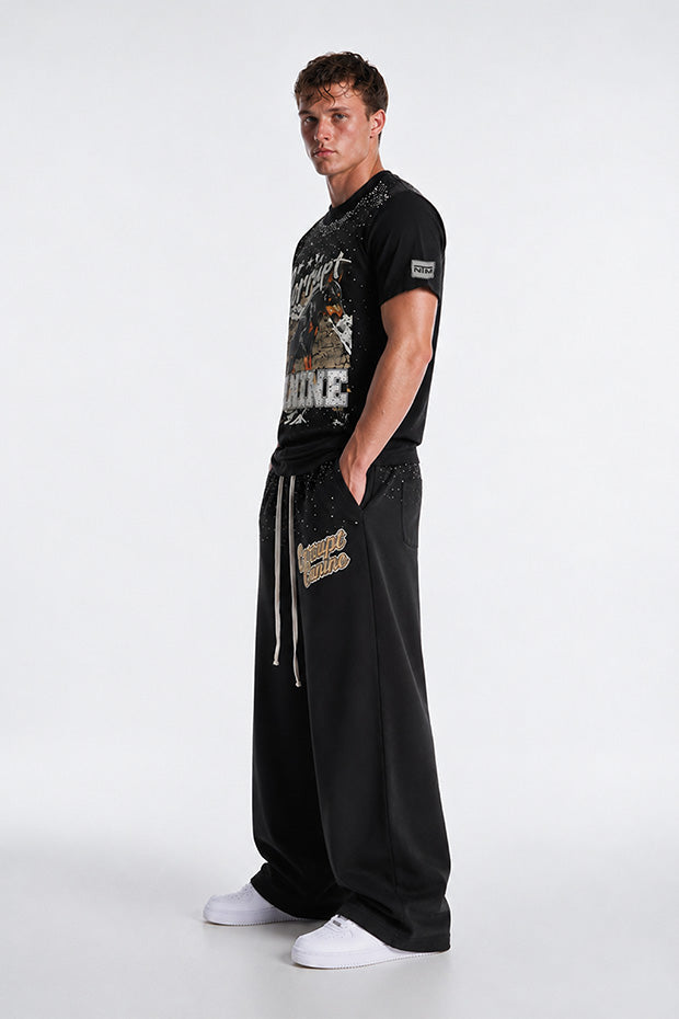 Tomatos Men's Oversized K9 Graphic Tee | Heavyweight T-Shirt