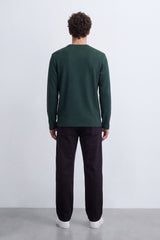 Tomatos Men's Classic Basic Long Sleeve Crewneck T-Shirt