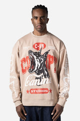 C-K9 Savage Graphic Crewneck Men Sweatshirt