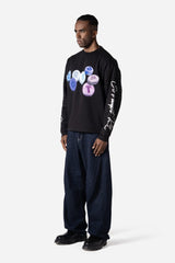 Rhinestone CorruptK9 Reversible Men Sweatshirt