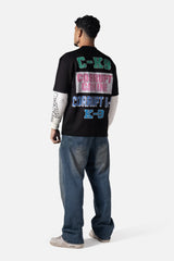 C-K9 Dual Shade Double Layer Rhinestone Men Sweatshirt