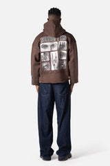 Graphic Rhinestone Corrupt Canine Men Hoodie