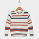 Boy's Long Sleeves Rounded Neck Sweater