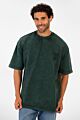 Tomato Washed Short Sleeve Crew Neck T-Shirt With Unique Essential Details