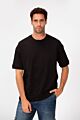 Basic Oversized Summer Melton Regular Fit Short Sleeves T-Shirt In Modern Cut
