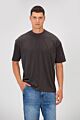 Basic Puzzle Print Regular Fit Round Neck Short Sleeves T-shirt