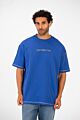Summer Regular Fit Round Neck Short Sleeves Front Text Print T-shirt