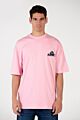 Oversized Printed Round Neck Men T-Shirt