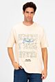 Printed Round Neck Half Sleeve T-shirt