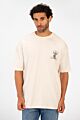 Oversized Crew Neck Graphic Print Short Sleeve T-shirt