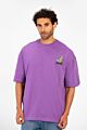 Summer Graphic Print Oversized Round Neck Short Sleeve T-Shirt