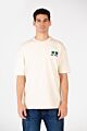 Slim Fit Melton Printed Crew Neck T-Shirt