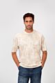 Tie Die Crew Neck Regular Fit Half Sleeve T-Shirt