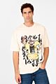Regular Fit Front Graphic Print T-Shirt