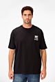 Crew Neck Regular Fit Half Sleeve Summer Melton Graphic Print T-Shirt