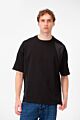 Summer Melton Oversized Short Sleeve Round Neck T-Shirt