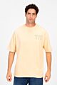 Oversized Melton Short Sleeve Men T-Shirt