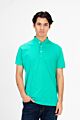 Slim Fit Front Half Button Polo T-Shirt