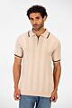 Half Zip Polo Collar High Quality Breathable Fabric Half Sleeve T-shirt
