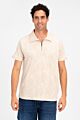 Slim Fit Half Sleeve Wooded Polo T-Shirt