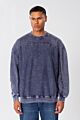 Round Neck Oversize Basic Sweatshirt