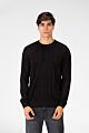 Cotton Knit Crew Neck Pullover