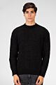 Velvet Round Neck Pullover Sweater