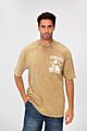 Oversized Tomato Print Short Sleeves Crew Neck T-shirt Men