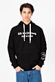 Front Print Hoodie Sweatshirt With Kangaroo Pocket