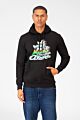 Printed Hoodie Sweatshirt With Kangaroo Pocket