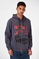 Hooded Zipper Sweatshirt