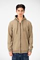 Zippered Basic Sweatshirt