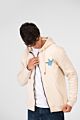 Hood Sweatshirt With Full Zipper And Pockets