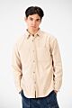 Basic Velvet Shirt With Front Pockets