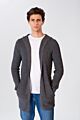Hooded Cotton Cardigan