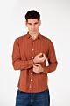 Slim Fit Striped Poplin Men Shirt
