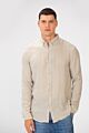 Linen Striped Long Sleeve Regular Fit Shirt High Quality Material