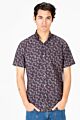 Slim Fit Dotted Half Sleeve Men Shirt