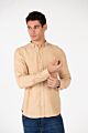 Basic Slim Fit Long Sleeved Men Shirt