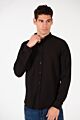 Slim Fit Basic Long Sleeve Men Shirt