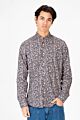 Slim Fit Long Sleeve Printed Shirt