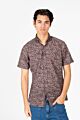 Printed Slim Fit Half Sleeve Shirt
