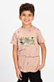 Milton Rounded Neck Printed T-Shirt