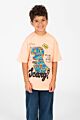 Graphic Print Half Sleeve Comfortable Boys T-Shirt